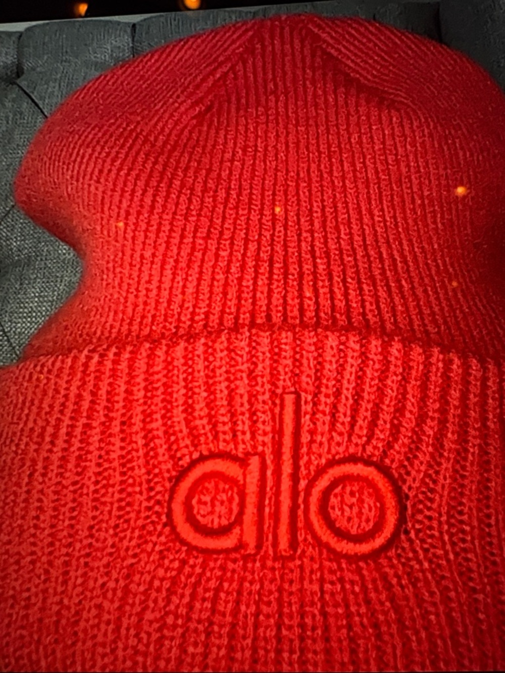 ALO beanie Embroidered ALO logo